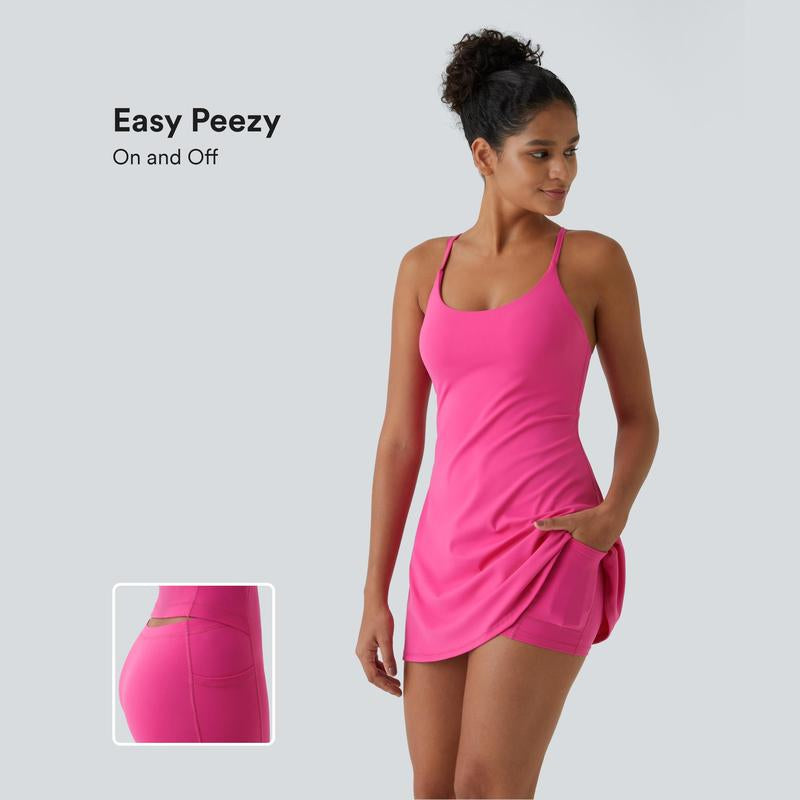 Halara Softlyzero Plush Backless Active Dress-Easy Peezy Edition Women'S Activewear #Novatopfinds #Rushready2025