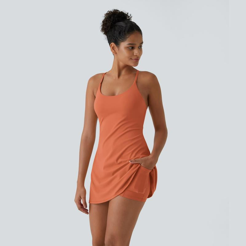 Halara Softlyzero Plush Backless Active Dress-Easy Peezy Edition Women'S Activewear #Novatopfinds #Rushready2025