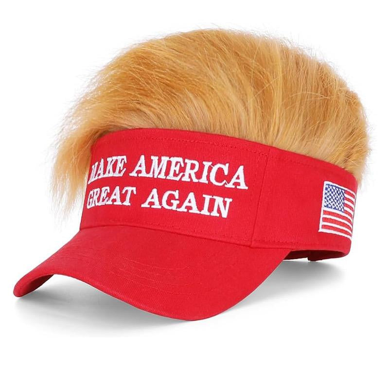 D.T M.A.G.A Hat - Baseball Cap with USA Flag, Slogan "Make. America. Great. Again" & "Never Surrender," Unisex, Presidents' Day