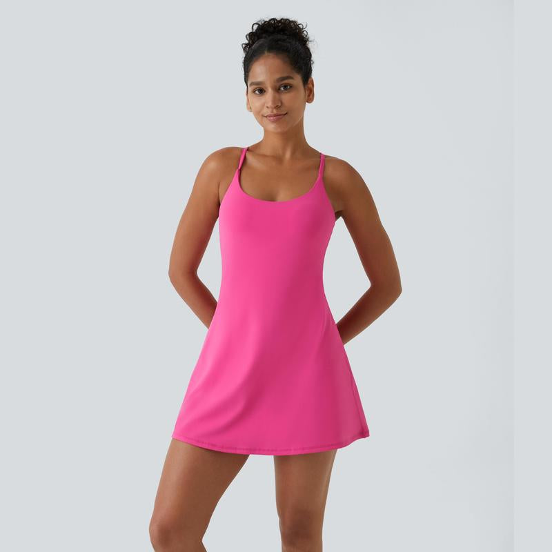 Halara Softlyzero Plush Backless Active Dress-Easy Peezy Edition Women'S Activewear #Novatopfinds #Rushready2025