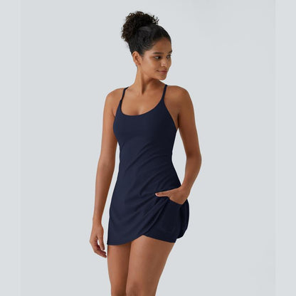 Halara Softlyzero Plush Backless Active Dress-Easy Peezy Edition Women'S Activewear #Novatopfinds #Rushready2025