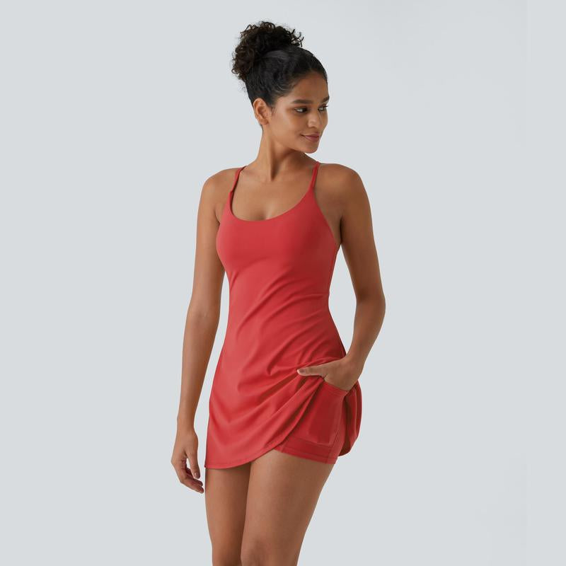 Halara Softlyzero Plush Backless Active Dress-Easy Peezy Edition Women'S Activewear #Novatopfinds #Rushready2025