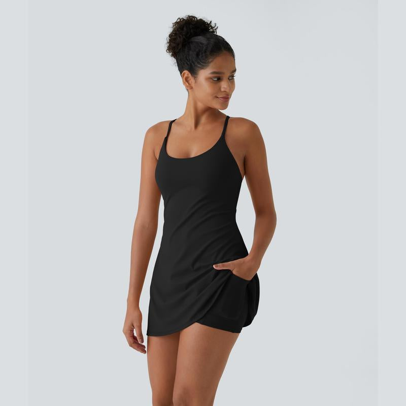 Halara Softlyzero Plush Backless Active Dress-Easy Peezy Edition Women'S Activewear #Novatopfinds #Rushready2025