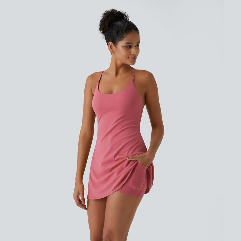 Halara Softlyzero Plush Backless Active Dress-Easy Peezy Edition Women'S Activewear #Novatopfinds #Rushready2025