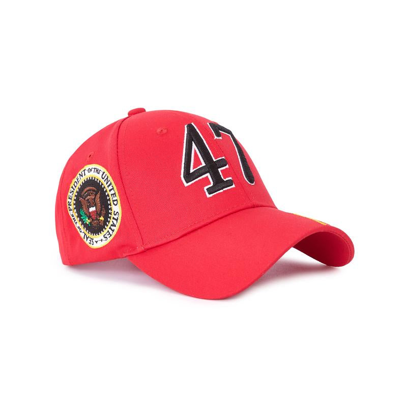 D.T M.A.G.A Hat - Baseball Cap with USA Flag, Slogan "Make. America. Great. Again" & "Never Surrender," Unisex, Presidents' Day