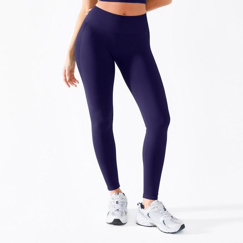 BRXL Seamless High Waisted Tummy Control Yoga Pants Long Pants Gym Outfits Women Sports Tight Comfortable Fit Versatile Style for Gym Workout Four Season Leggings Spring Edition-Live