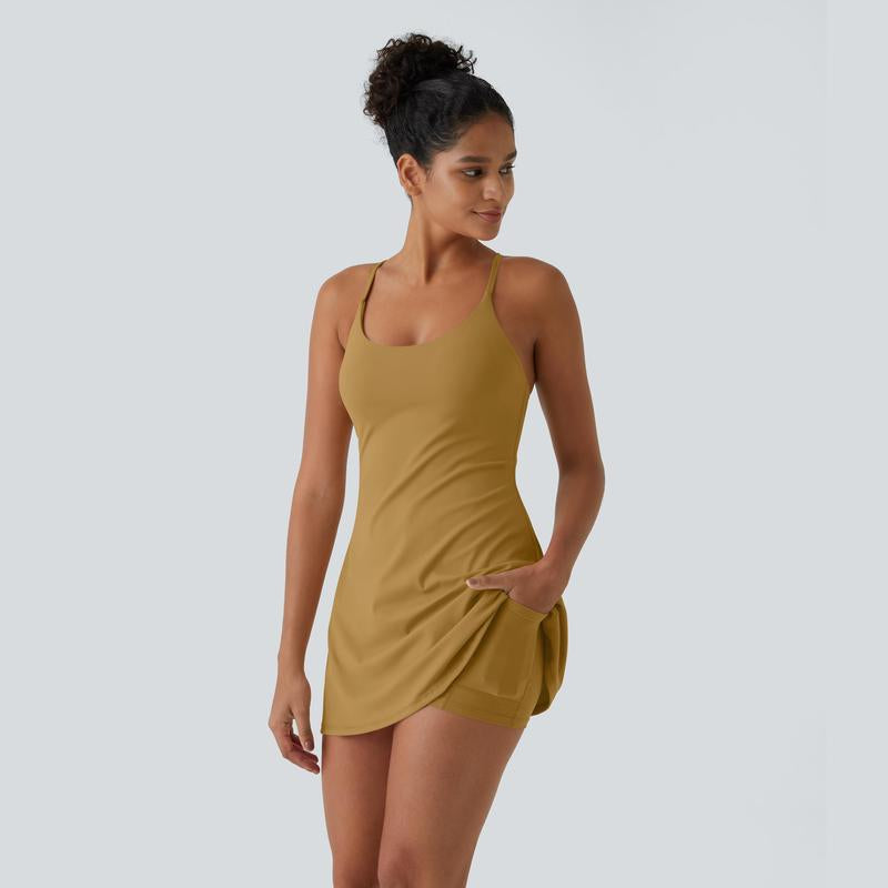 Halara Softlyzero Plush Backless Active Dress-Easy Peezy Edition Women'S Activewear #Novatopfinds #Rushready2025